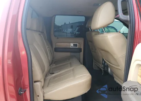 2011 Ford F150 Supercrew из США, поврежденный, VIN 1FTFW1ET8BFB00560